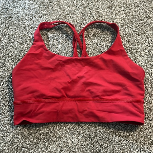 lululemon athletica Other - Women’s size 10 Lululemon red sports bra